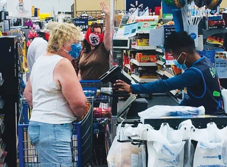Minnesota Couple Barred From Walmart For Nazi Swastika Masks