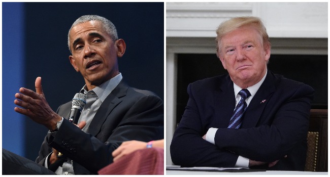 Obama Aims Criticism At Trump In Eulogy For John Lewis