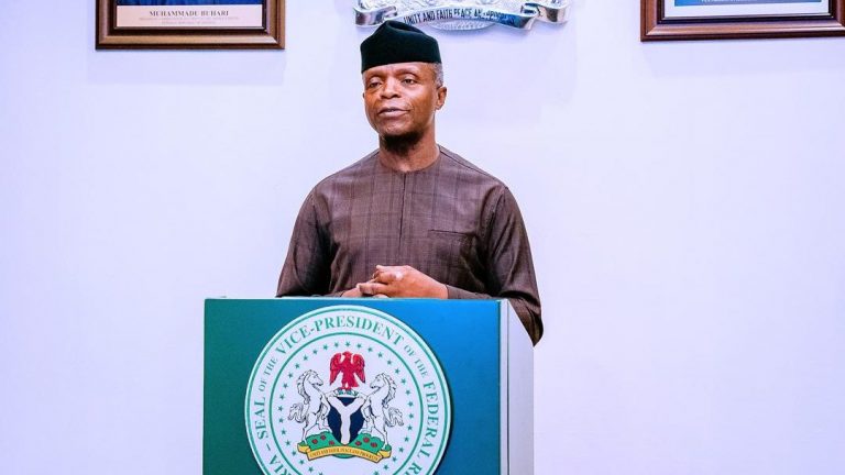 Osinbajo Kicks Against Prohibition Of Cryptocurrency