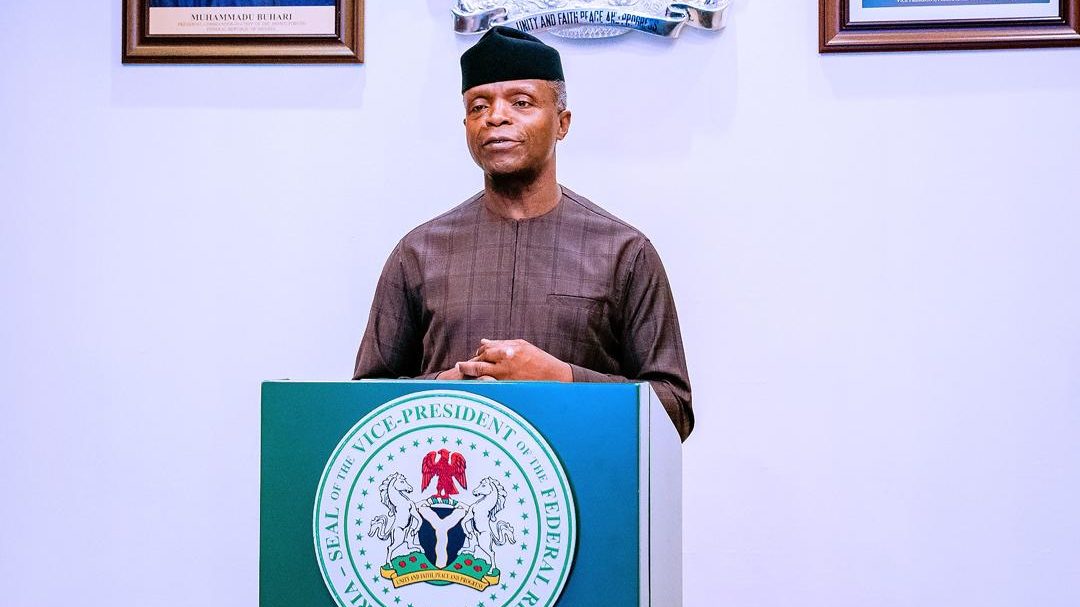Osinbajo Kicks Against Prohibition Of Cryptocurrency