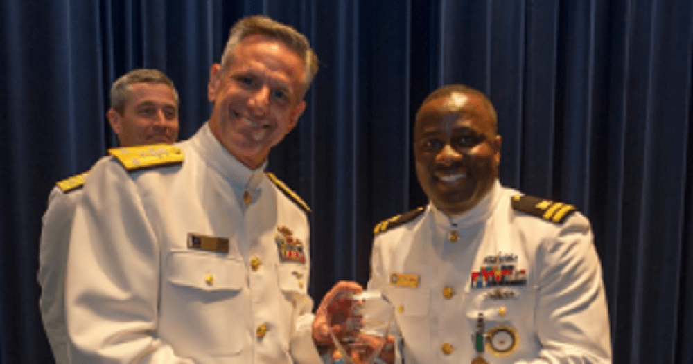 US Navy Honours Nigerian Officer For Accountability