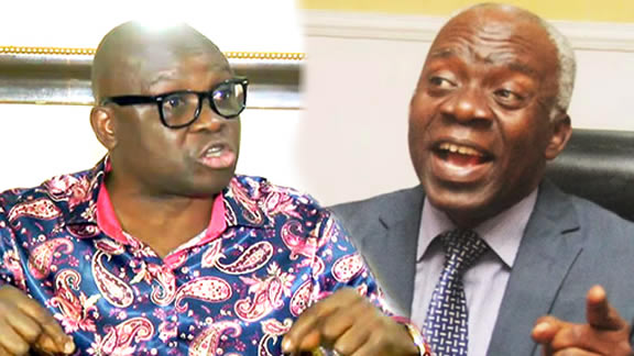 ₦28m Fraud - Stop Acting Like A Saint – Fayose Blasts Falana
