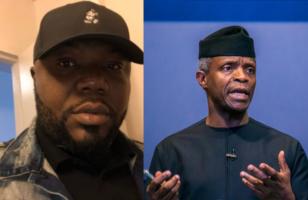 ₦4b Loot - I’m Not Afraid, Resign First – Ude Dares Osinbajo
