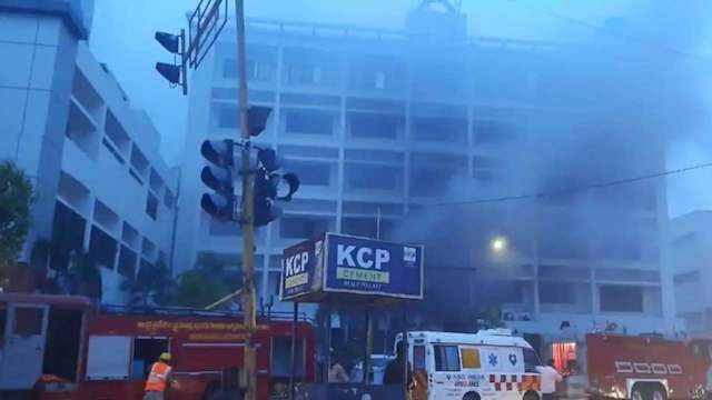 10 COVID-19 patients die in fire at isolation centre, 10 injured