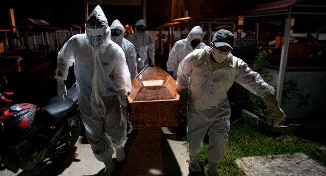 Global Coronavirus Death Toll Tops 800,000