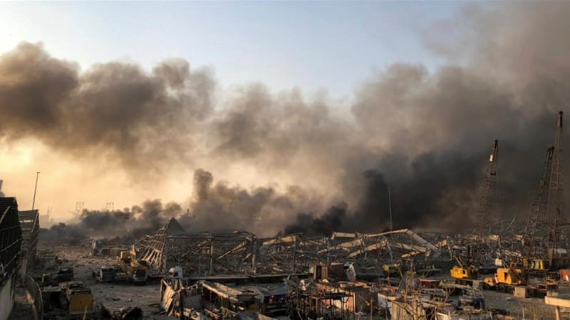 Hundreds Wounded As Huge Blast Rips Through Lebanon
