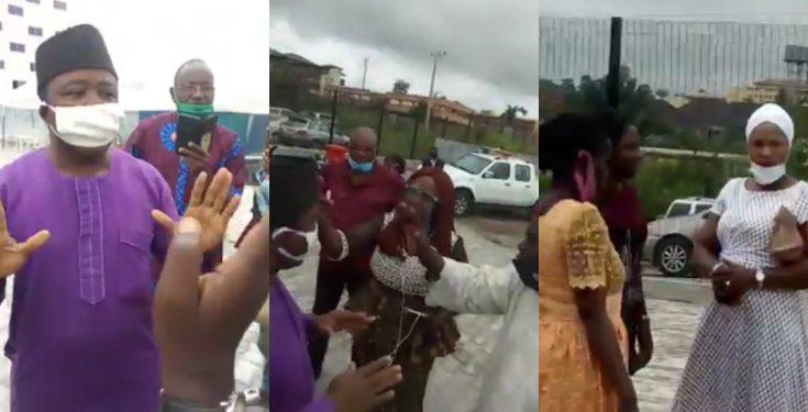 Private School Parents Protest ₦25,000 COVID-19 Test Fees In Ogun
