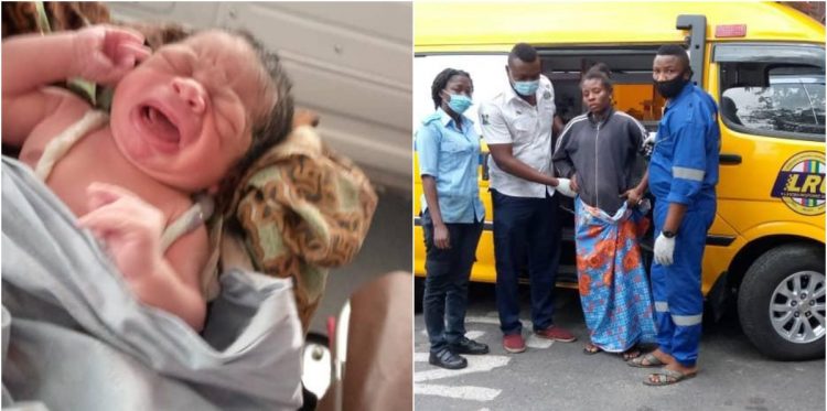 Homeless woman gives birth to baby under Ajah bridge