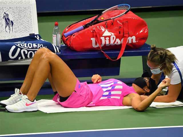 Madison Keys Abandons US Open Match With Neck Injury (1)