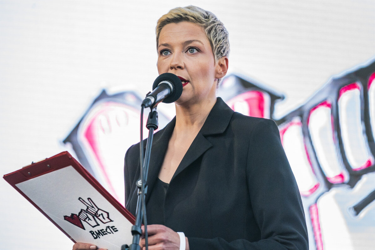 Belarus Opposition Leader Kolesnikova Arrested At Ukraine Border