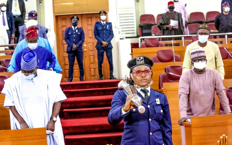 Olorogun Breaks 41-Yr-Old Lagos Assembly Mace Bearer Jinx