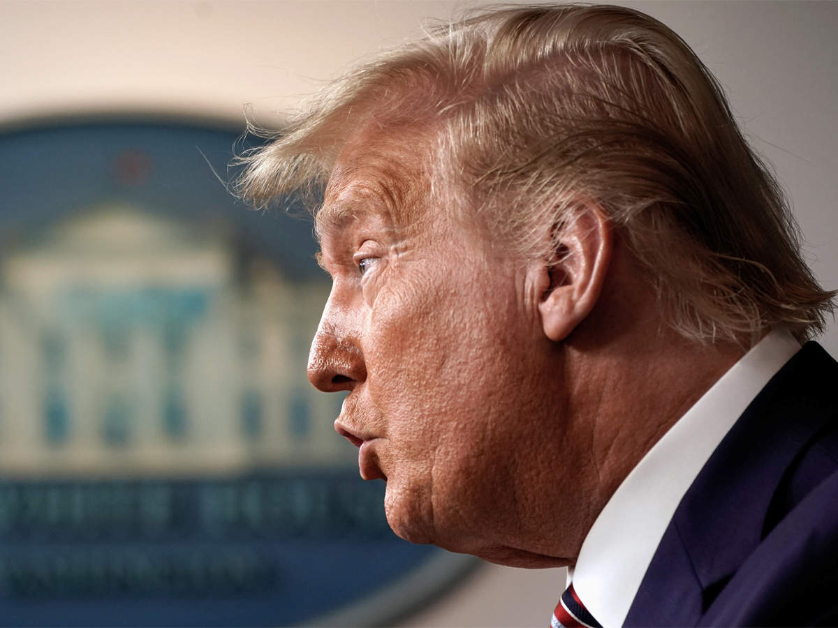US President, Donald Trump Hospitalised