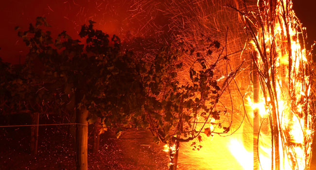 Thousands Flee Homes As Wildfires Rip Through California