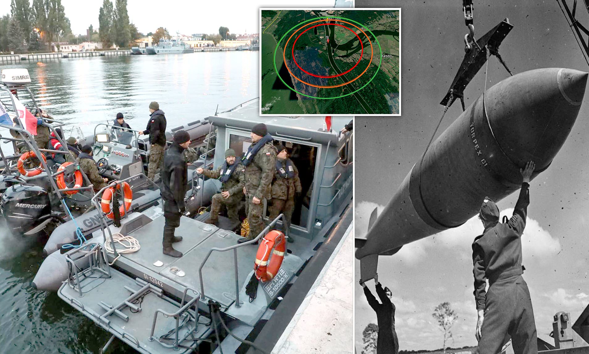 Hundreds Evacuated As Polish Divers Begin Bomb Defusal