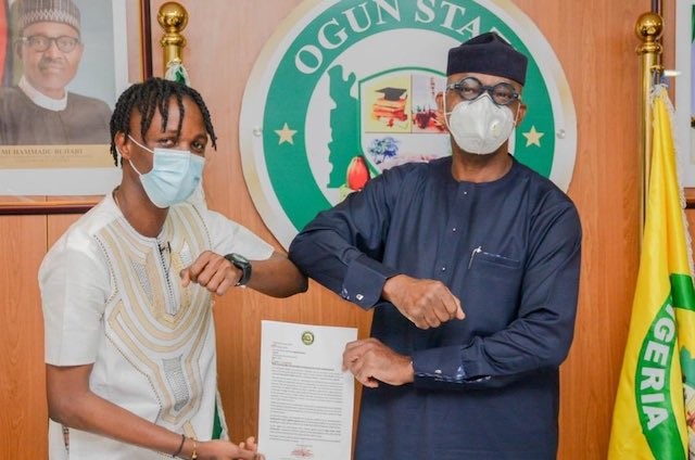 Laycon BBNaija winner gifted N5m, a house by Gov. Abiodun