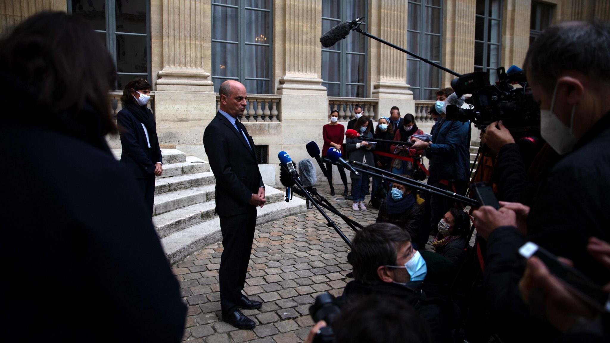 Nine arrested over France teacher beheading