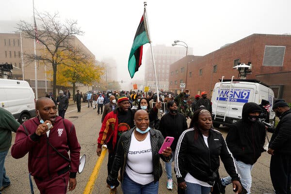 Protests As US Police Officers Shoot Black Man 10 Times