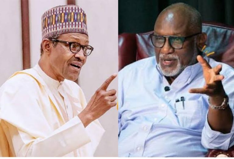 Presidency Issues Warning To Akeredolu Over Ultimatum