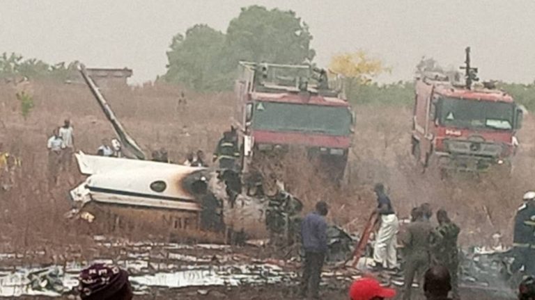 Abuja Plane Crash: Air Force Confirms 7 Personnel Dead