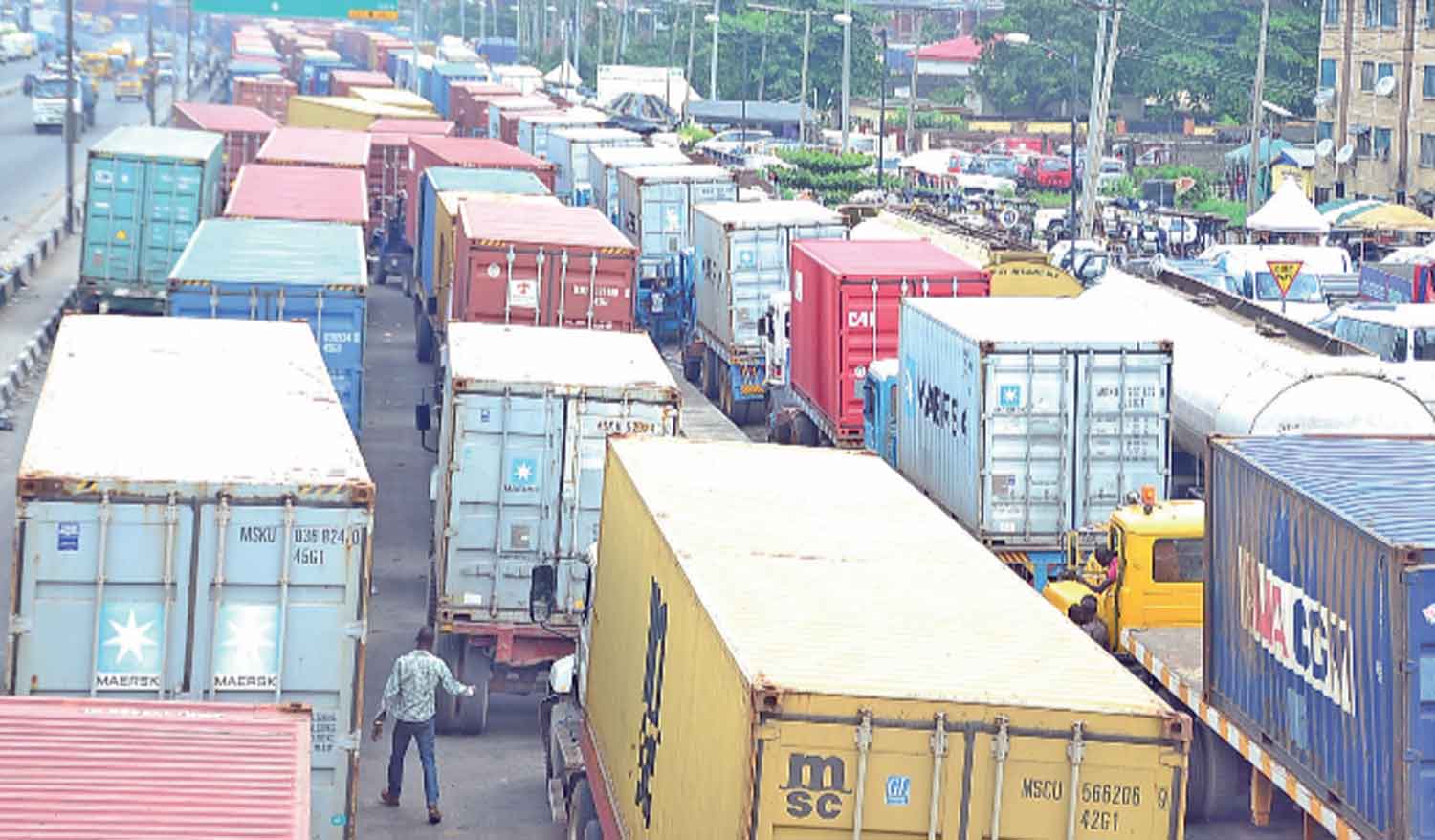 Apapa Gridlock LASG, NPA Threatens To Impound Trucks If