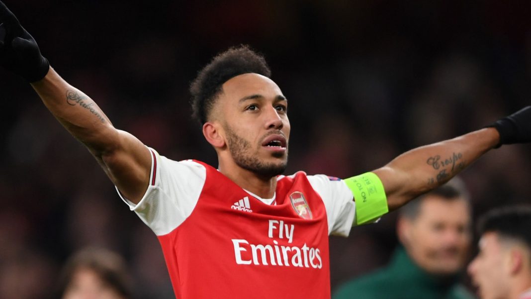 Aubameyang's Late Goal Sends Arsenal To UEL Last 16