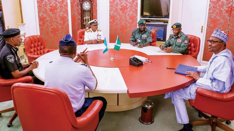Buhari Nominates Former Service Chiefs As Ambassadors