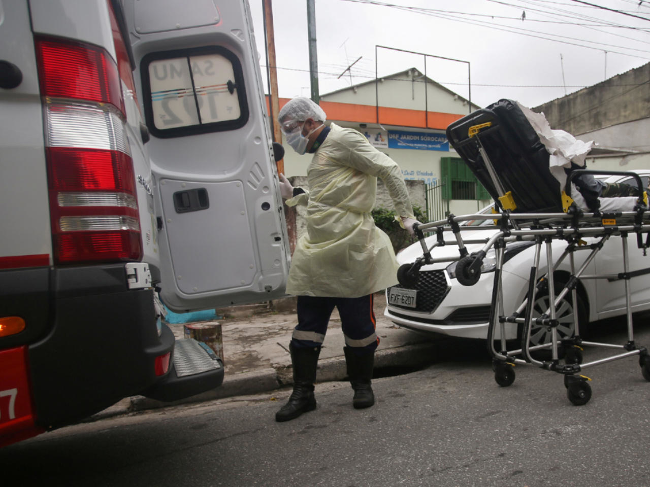 Brazil Reports New Single-Day Record For COVID Deaths