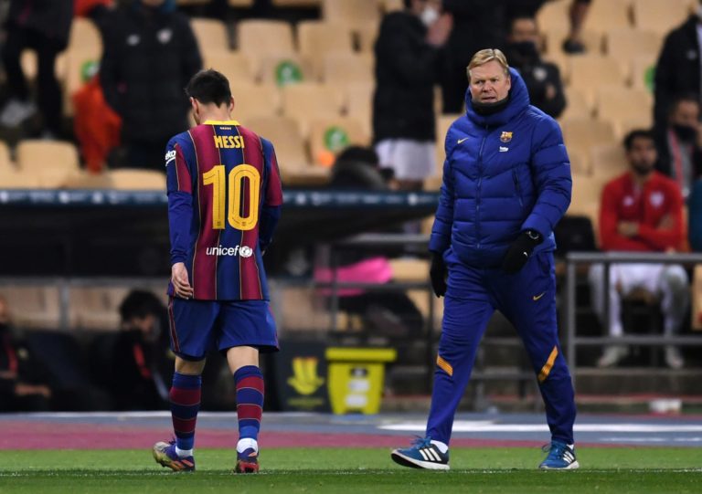 Koeman Optimistic Messi Would Stay Despite UCL Exit