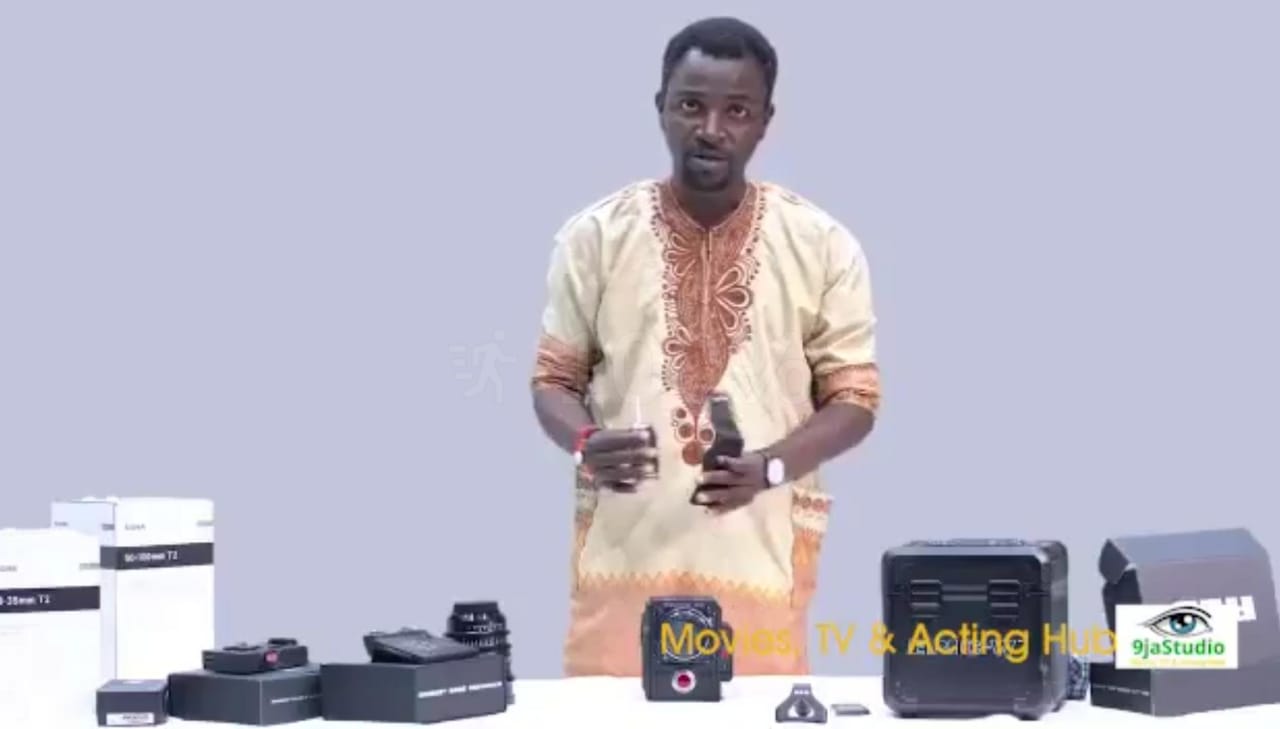 How To Mount An 8K Epic Camera By Oyebanji Omoba