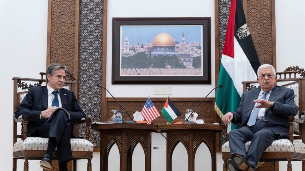 Gaza Blinken Vows To Repair Relations With Palestinians