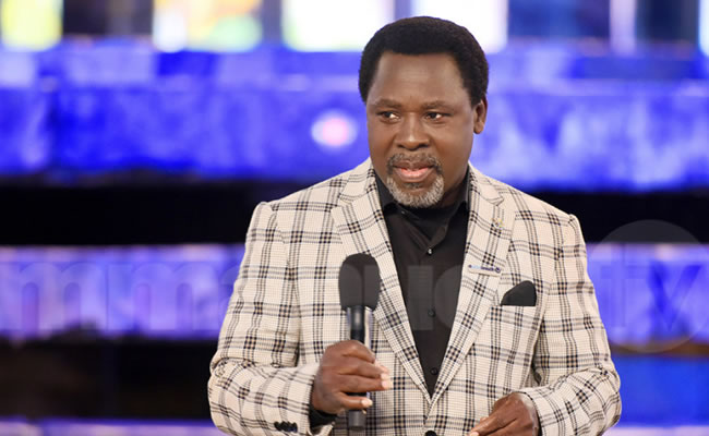 Insecurity Nigeria Won’t Break Up, TB Joshua Assures