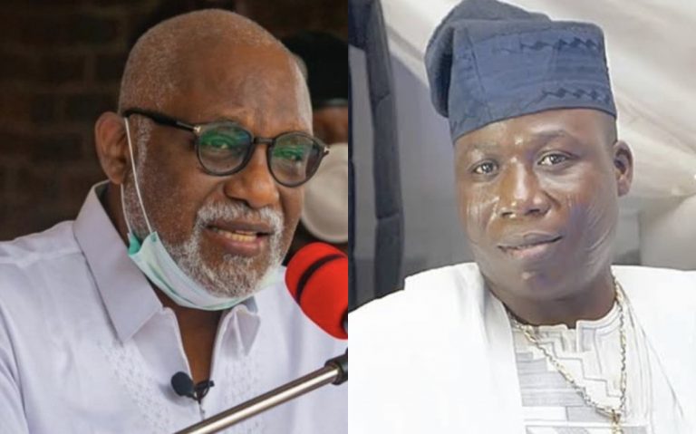 'You’re On Your Own' Akeredolu Tells Igboho, Others
