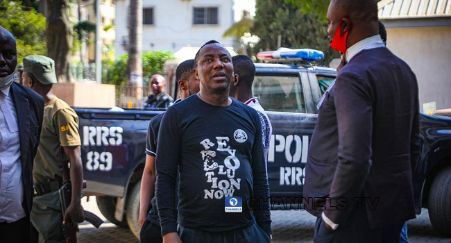 Kanu’s Trial Police Arrest Sowore At Abuja Court