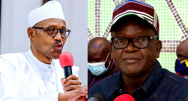 Grazing Routes: Ortom Threatens Legal Action Against Buhari