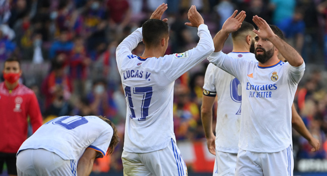 La Liga Real Madrid Inflicts Defeat On Struggling Barcelona