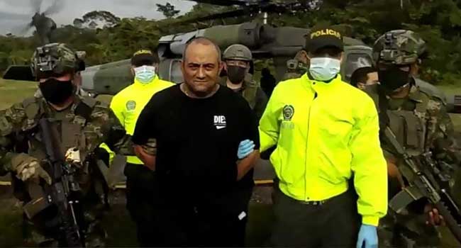 Colombia’s Most-Wanted Drug Lord ‘Otoniel’ Captured