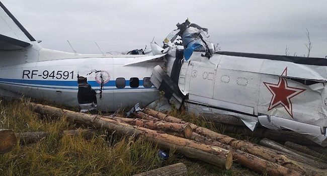 16 Killed In Russian Parachutists’ Plane Crash