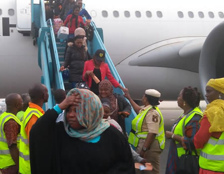 158 Stranded Nigerians Return From Libya