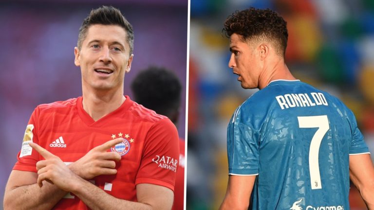 UEFA Names Ronaldo, Lewandowski In Champions League Team