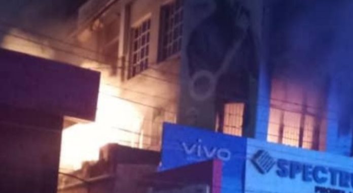 Goods Worth Millions Destroyed As Fire Hits Computer Village