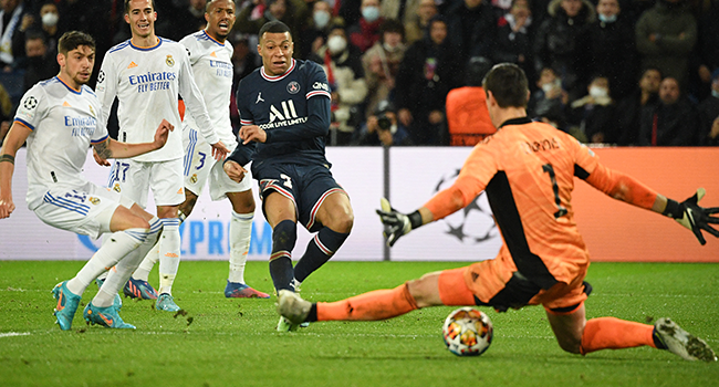 UCL Mbappe's Late Strike Gives PSG Edge Over Real Madrid