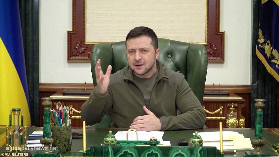 I Will Remain In Kiev, Not Afraid Of Anyone – Zelensky