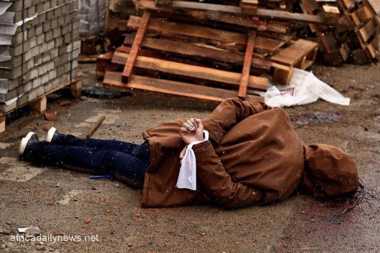Shock As Bodies With Hands Tied Are Discovered In Ukraine