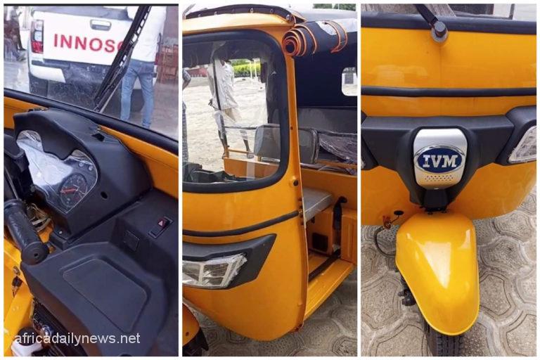 Innoson Launches First Set Of 'Keke' Tricycle Vehicles