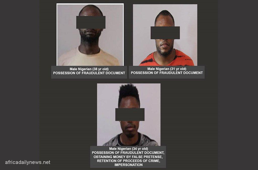 Fraud: 3 Nigerians Nabbed By INTERPOL In Operation Killer Bee