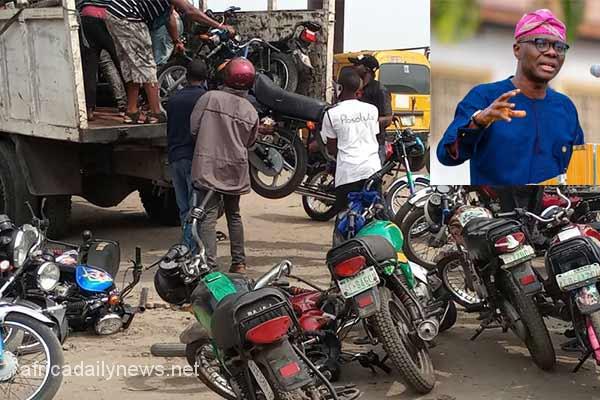 Breaking: Sanwo-Olu Slams Ban On Okada In Lagos