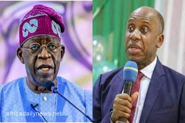 2023 Amaechi Congratulates Tinubu, Pledges Full Support