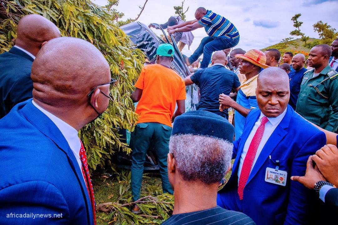 Convoy Auto Crash: VP Osinbajo Denies Involvment
