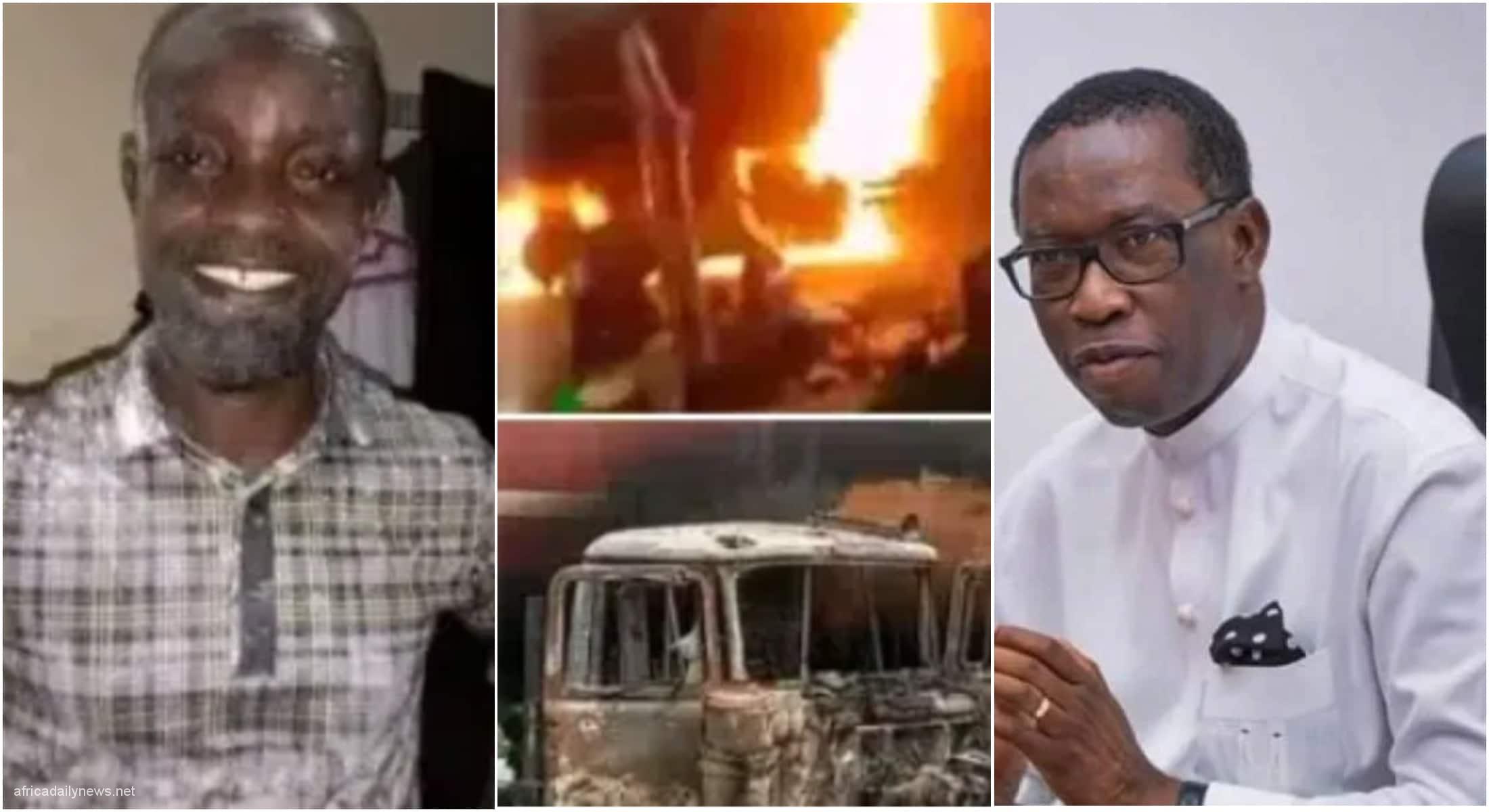 Tanker Driver Who Averted Disaster Honoured By Gov Okowa