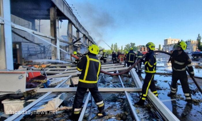 Zelenskyy Slams Russia Over ‘Terrorist’ Shopping Mall Strike